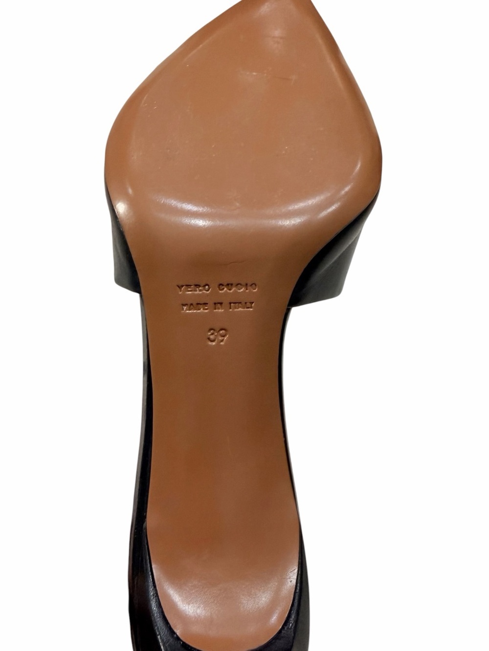 ATP Atelier Black NWOB Leather Pointed-Toe Mules. - Picture 8 of 10